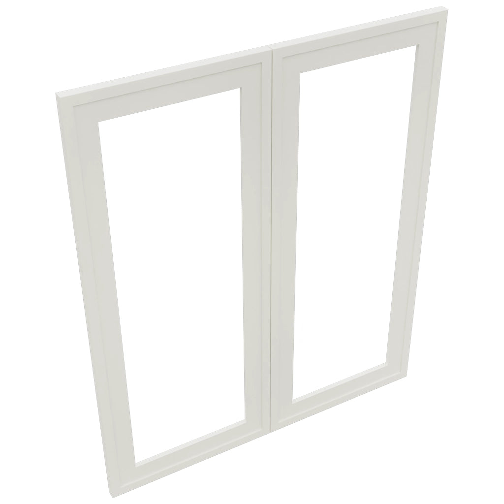 Fabuwood Luna Dove DS DFG3036 Wall Prepped Door, Top View
