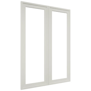 Fabuwood Luna Dove DS DFG3042 Wall Prepped Door, Front View