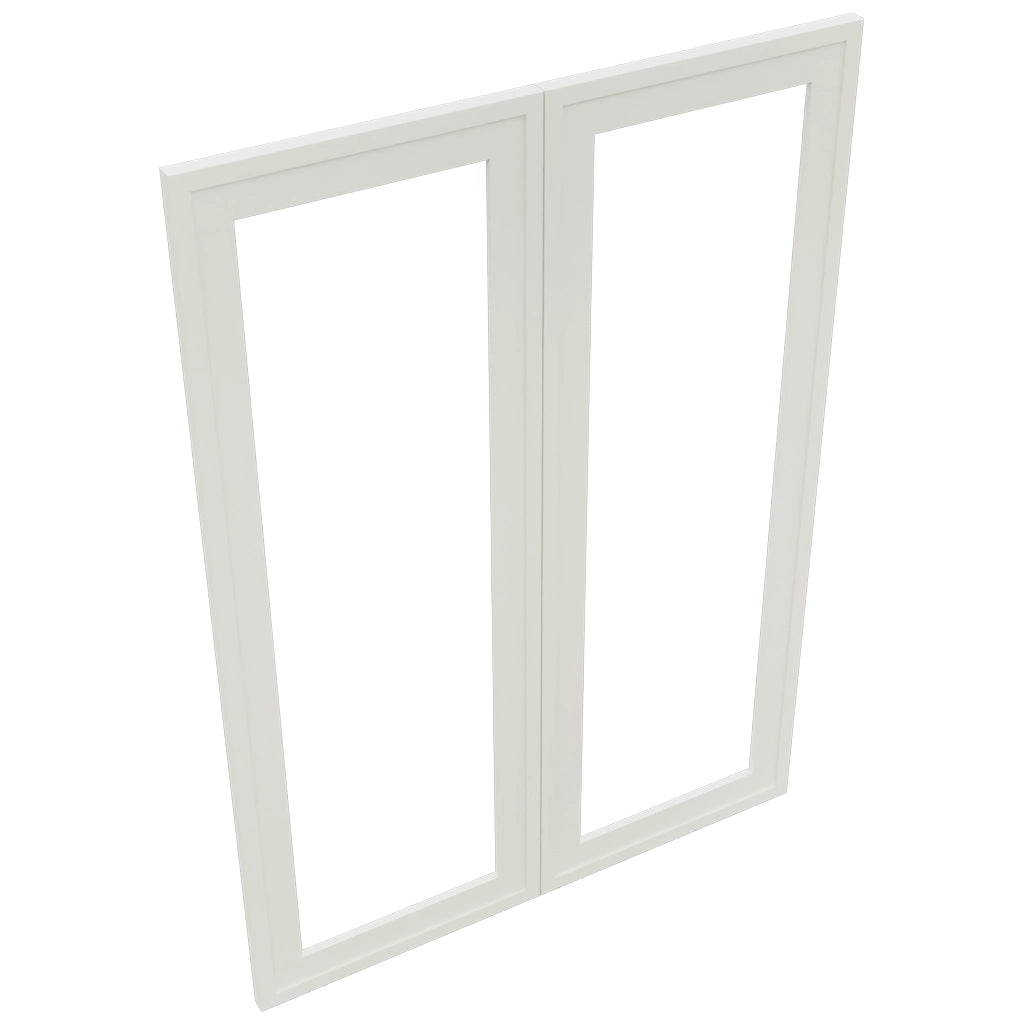 Fabuwood Luna Dove DS DFG3042 Wall Prepped Door, Top View