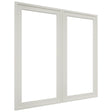 Fabuwood Luna Dove DS DFG3636 Wall Prepped Door, Front View