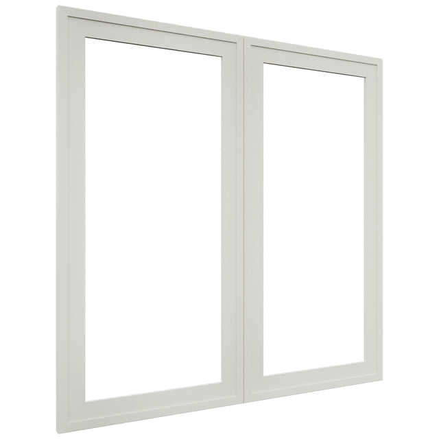 Fabuwood Luna Dove DS DFG3636 Wall Prepped Door, Front View