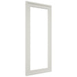 Fabuwood Luna Dove DS DFGD2436 Wall Prepped Door, Front View