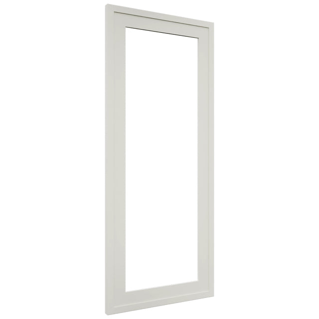 Fabuwood Luna Dove DS DFGD2436 Wall Prepped Door, Front View