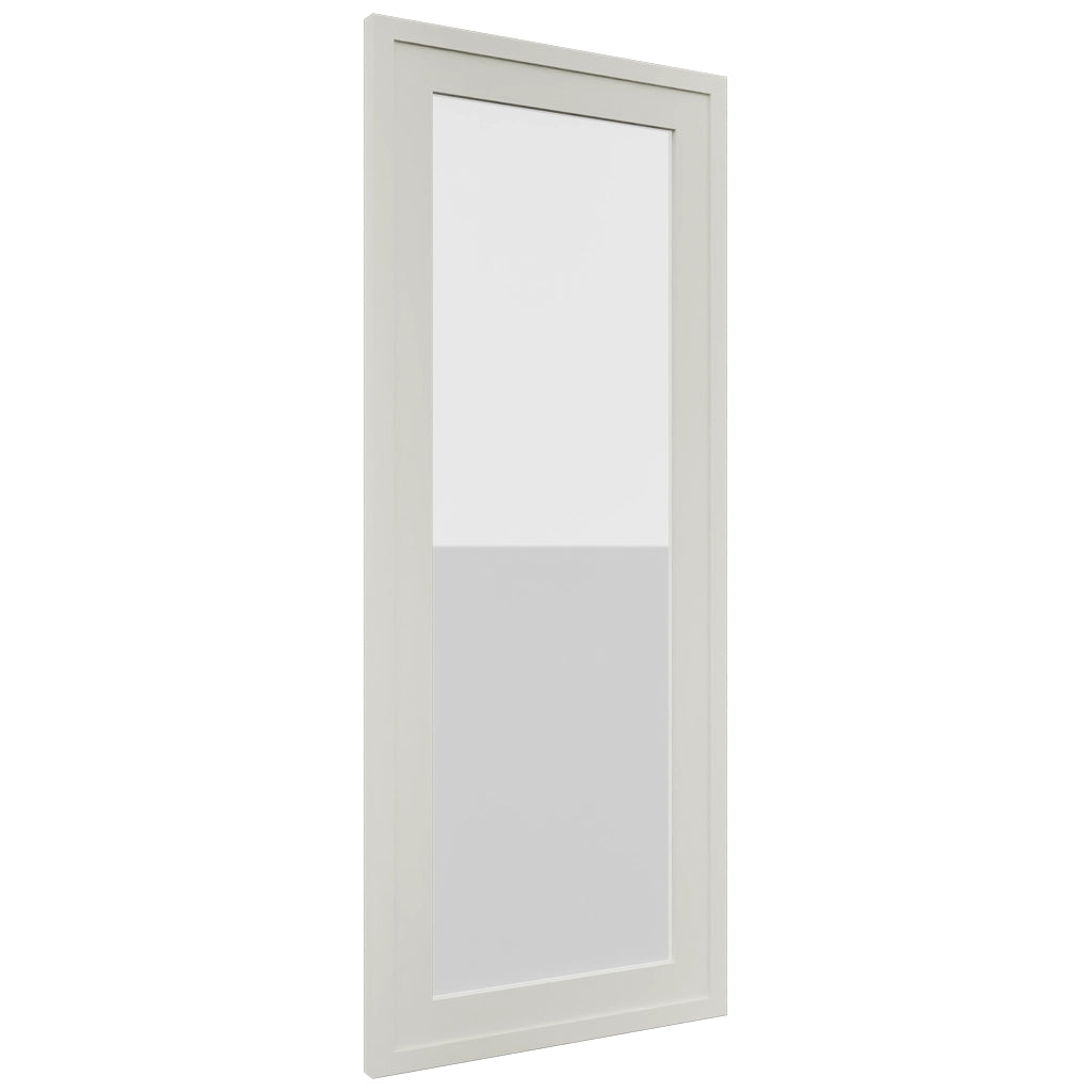Fabuwood Luna Dove DS GDW1536 Wall Glass Door, Front View