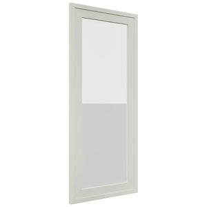 Fabuwood Luna Dove DS GDW1536 Wall Glass Door, Front View
