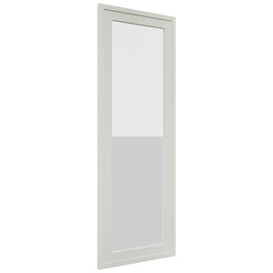Fabuwood Luna Dove DS GDW1542 Wall Glass Door, Front View