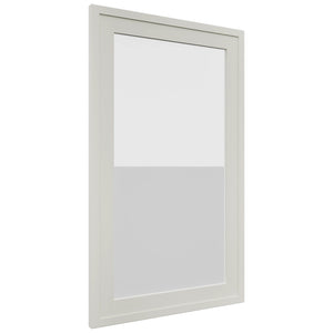 Fabuwood Luna Dove DS GDW1830 Wall Glass Door, Front View