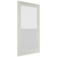 Fabuwood Luna Dove DS GDW1836 Wall Glass Door, Front View