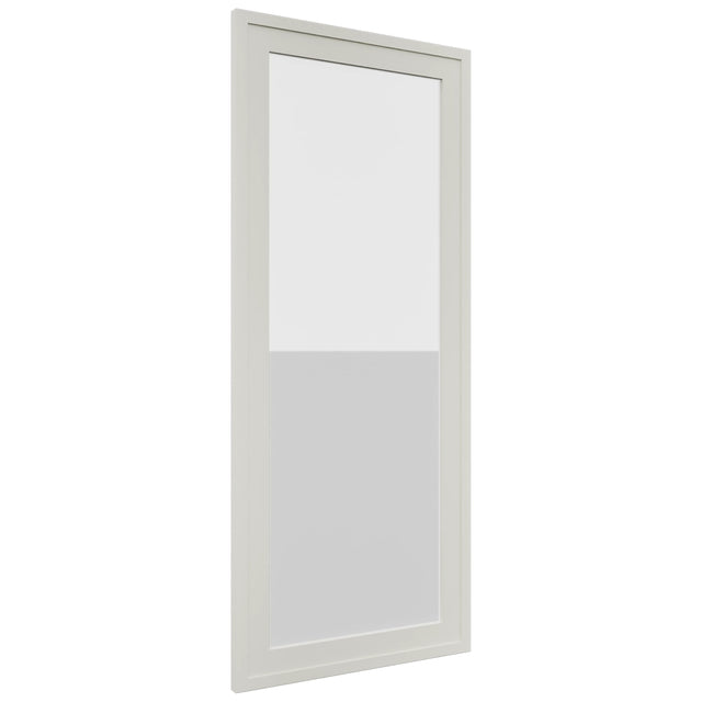 Fabuwood Luna Dove DS GDW1842 Wall Glass Door, Front View