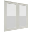 Fabuwood Luna Dove DS GDW3030 Wall Glass Door, Front View