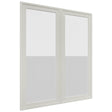 Fabuwood Luna Dove DS GDW3642 Wall Glass Door, Front View