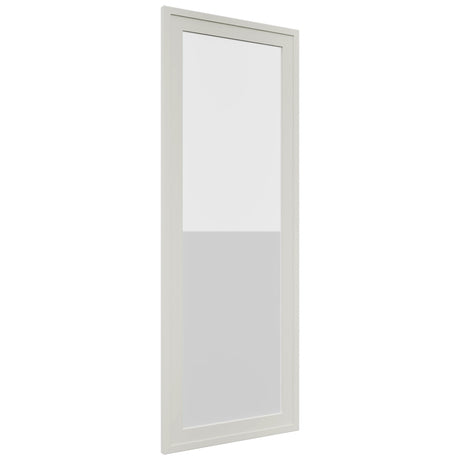 Fabuwood Luna Dove DS GDWD1860 Wall Glass Door, Front View