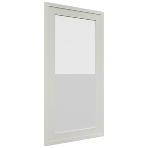 Fabuwood Luna Dove DS GDWDC2430 Wall Glass Door, Front View