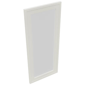 Fabuwood Luna Dove DS GDWDC2436 Wall Glass Door, Top View