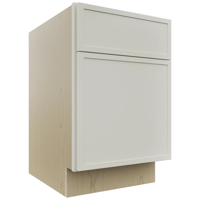 Fabuwood Luna Dove FD18 Vanity Desk, Front View