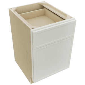 Fabuwood Luna Dove FD18 Vanity Desk, Top View