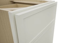 Fabuwood Luna Dove FD18 Vanity Desk, Detail View