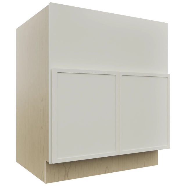 Fabuwood Luna Dove FS30 Base Farm Sink Cabinet, Front View