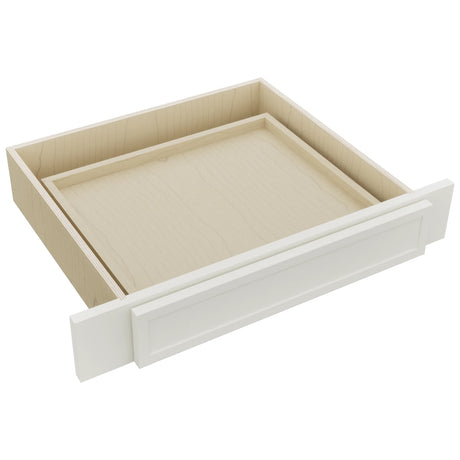 Fabuwood Luna Dove KD30 Vanity Desk, Top View