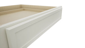 Fabuwood Luna Dove KD30 Vanity Desk, Detail View
