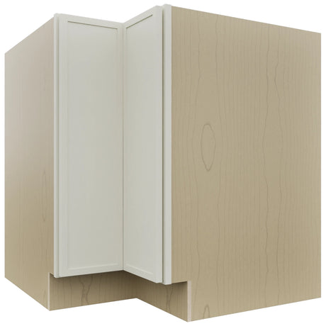 Fabuwood Luna Dove LSB33 Base Corner Lazy Susan Cabinet, Front View