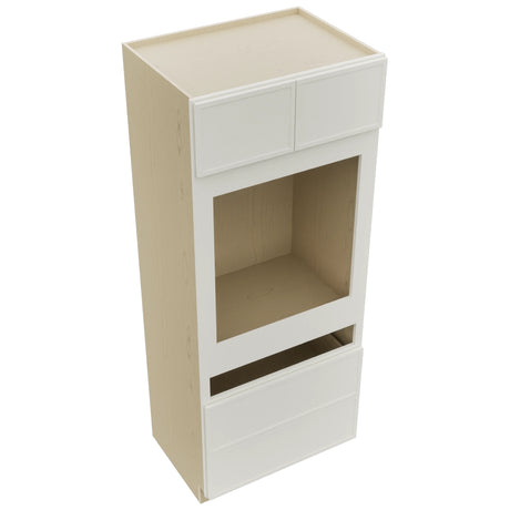 Fabuwood Luna Dove OC3384C Tall Oven Cabinet Combo, Top View