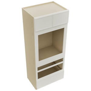 Fabuwood Luna Dove OC3384D Tall Oven Cabinet Double, Top View