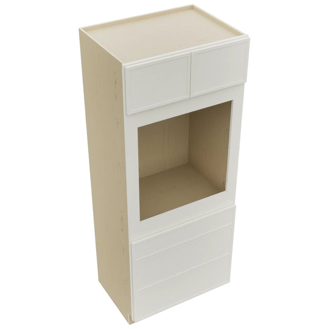 Fabuwood Luna Dove OC3384S Tall Oven Cabinet Single, Top View