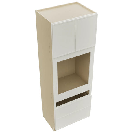 Fabuwood Luna Dove OC3396C Tall Oven Cabinet Combo, Top View