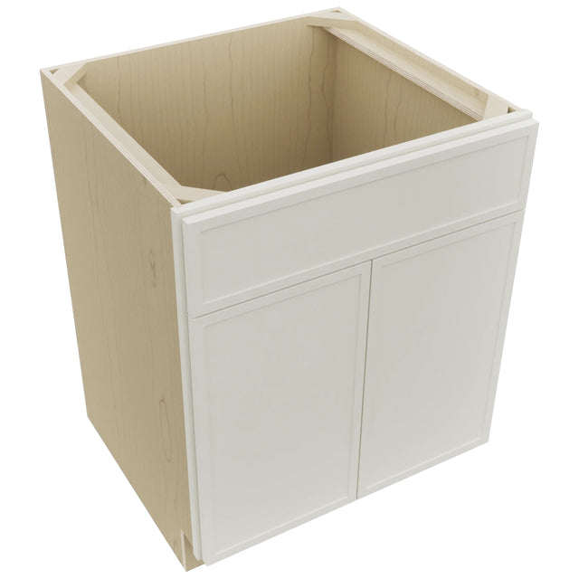 Fabuwood Luna Dove SB27 Base Sink Cabinet, Top View
