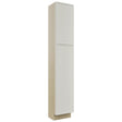 Fabuwood Luna Dove TP151284 Tall Pantry Cabinet, Front View