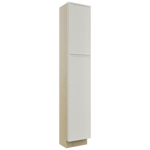 Fabuwood Luna Dove TP151284 Tall Pantry Cabinet, Front View