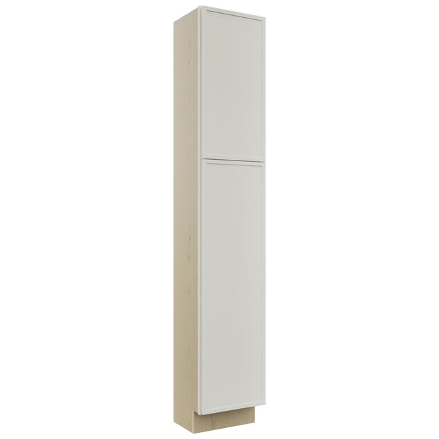 Fabuwood Luna Dove TP151284 Tall Pantry Cabinet, Front View