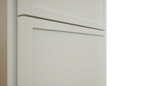 Fabuwood Luna Dove TP151284 Tall Pantry Cabinet, Detail View