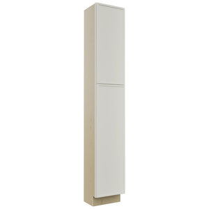 Fabuwood Luna Dove TP151290 Tall Pantry Cabinet, Front View