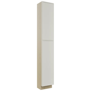 Fabuwood Luna Dove TP151296 Tall Pantry Cabinet, Front View