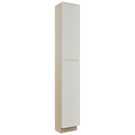 Fabuwood Luna Dove TP151296 Tall Pantry Cabinet, Front View