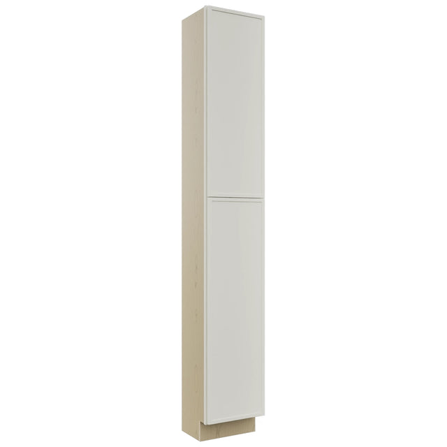 Fabuwood Luna Dove TP151296 Tall Pantry Cabinet, Front View