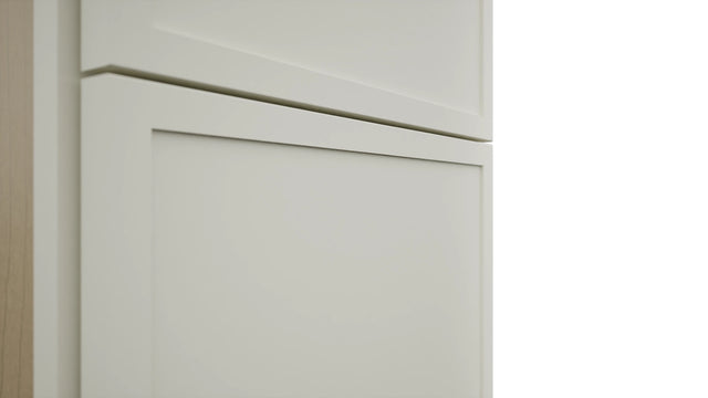 Fabuwood Luna Dove TP152490 Tall Pantry Cabinet, Detail View
