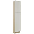 Fabuwood Luna Dove TP181284 Tall Pantry Cabinet, Front View