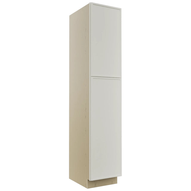 Fabuwood Luna Dove TP182490 Tall Pantry Cabinet, Front View