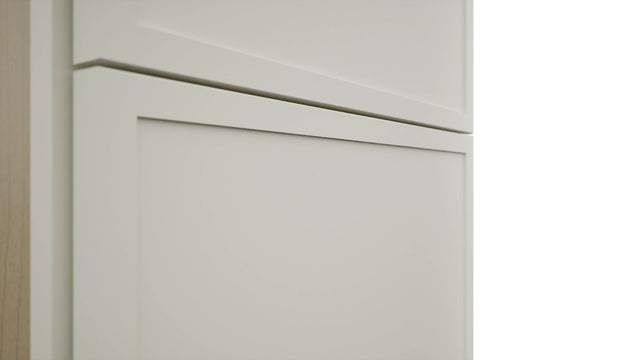 Fabuwood Luna Dove TP182490 Tall Pantry Cabinet, Detail View