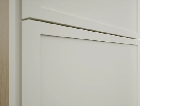 Fabuwood Luna Dove TP182496 Tall Pantry Cabinet, Detail View