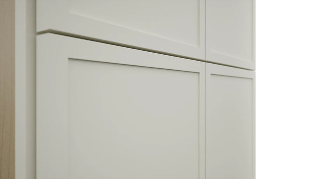 Fabuwood Luna Dove TP241284 Tall Pantry Cabinet, Detail View