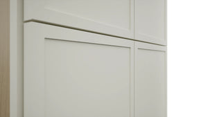 Fabuwood Luna Dove TP241290 Tall Pantry Cabinet, Detail View