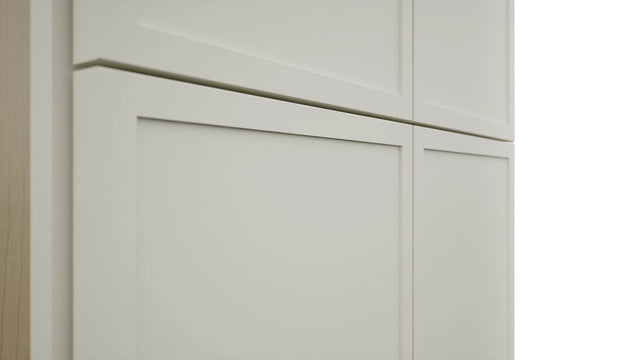 Fabuwood Luna Dove TP241290 Tall Pantry Cabinet, Detail View