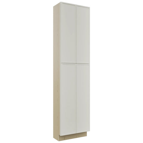 Fabuwood Luna Dove TP241296 Tall Pantry Cabinet, Front View