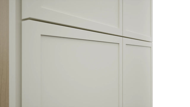 Fabuwood Luna Dove TP241296 Tall Pantry Cabinet, Detail View