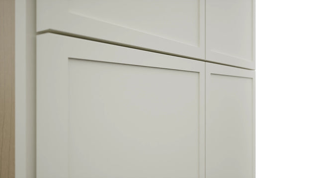 Fabuwood Luna Dove TP242496 Tall Pantry Cabinet, Detail View