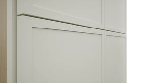 Fabuwood Luna Dove TP301296 Tall Pantry Cabinet, Detail View